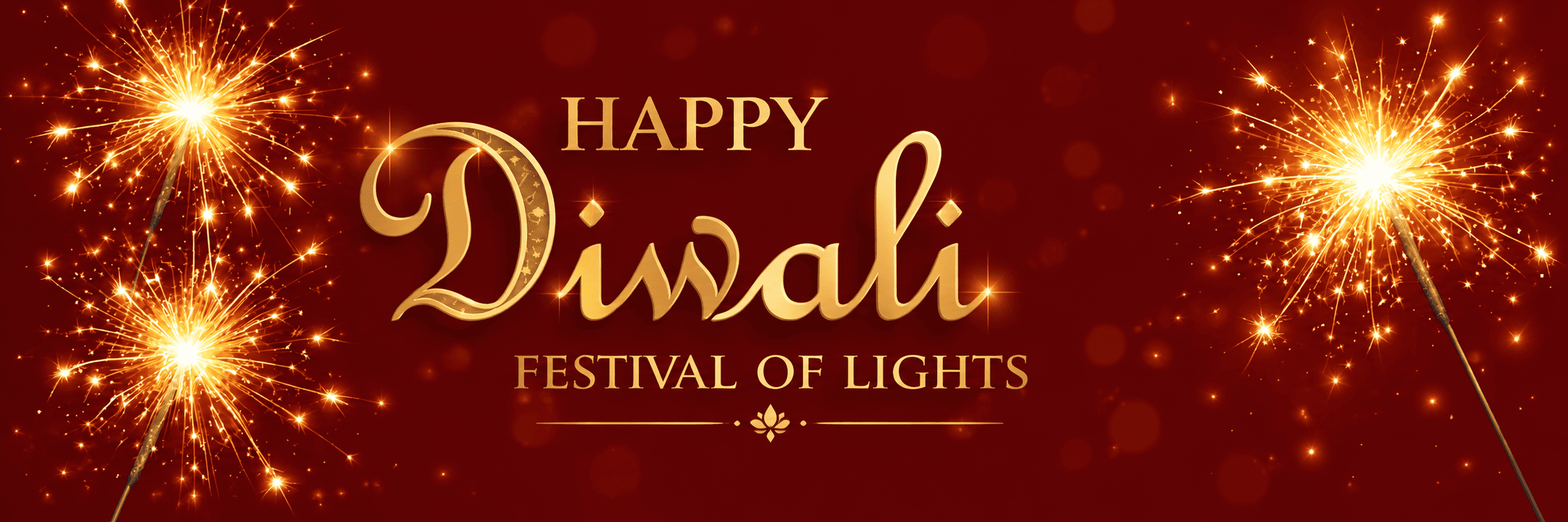 Diwali lights and festive celebration